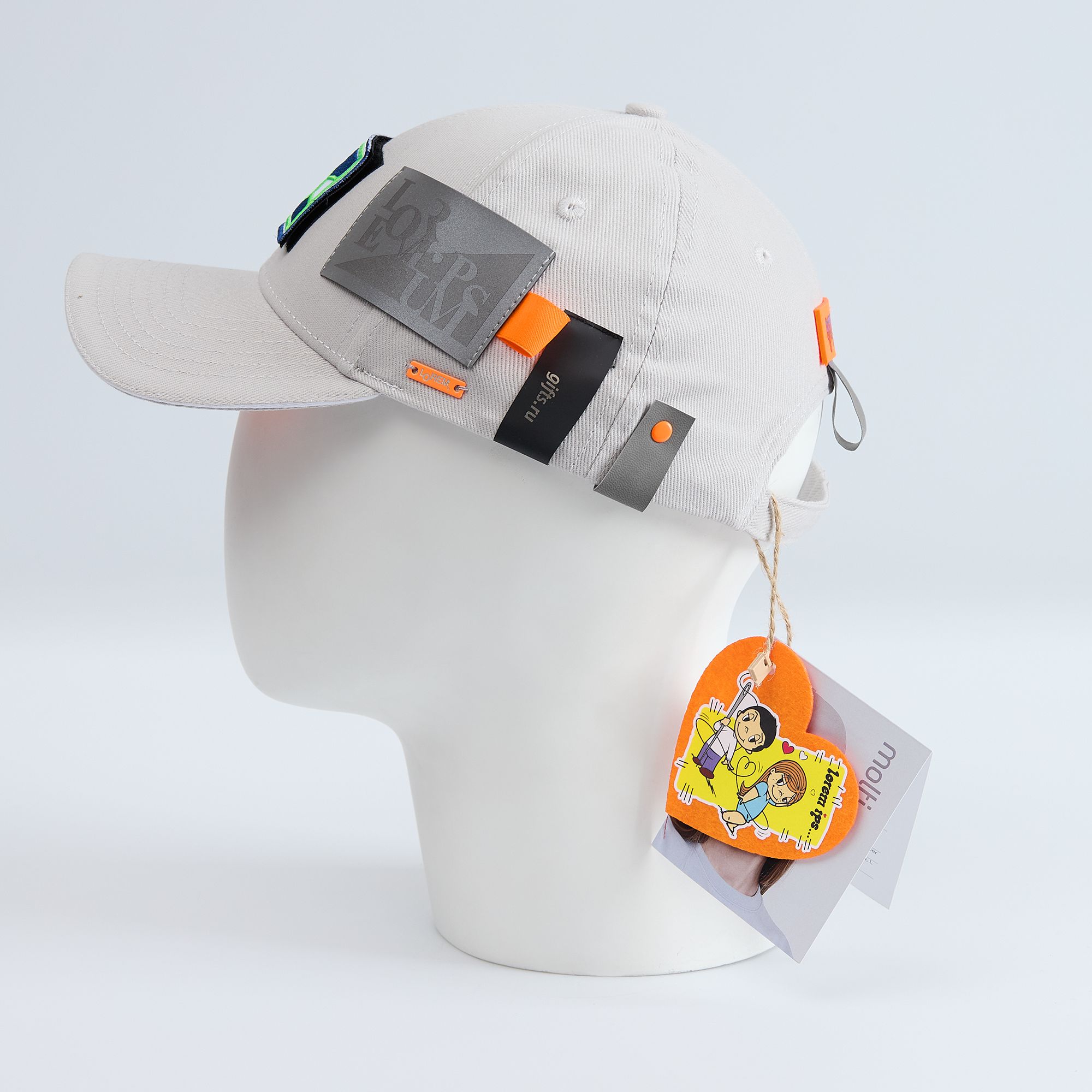 Printing on baseball caps for business